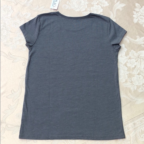 Children’s Place Charcoal Gray Tee - Picture 2 of 2